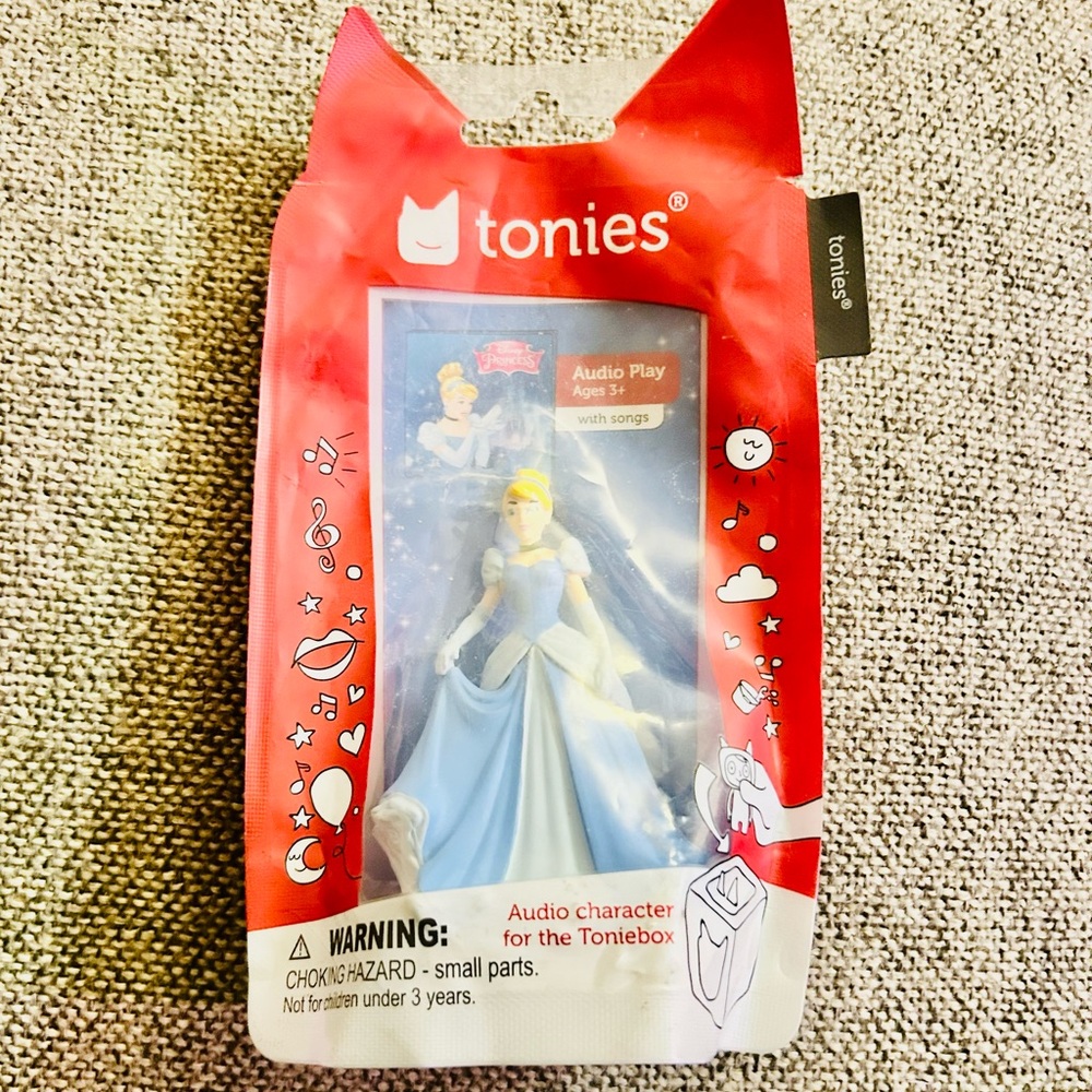 New in Bag- Tonies Cinderella Audio Play Figure - Blue